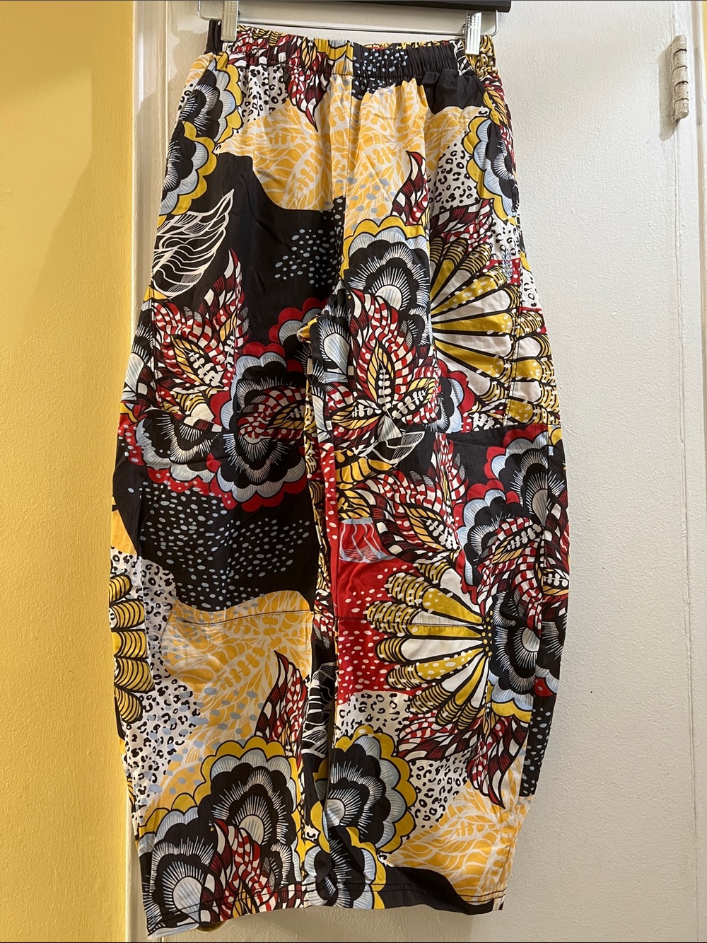 FP Movement Game Day Pants in Black, Yellow & Red